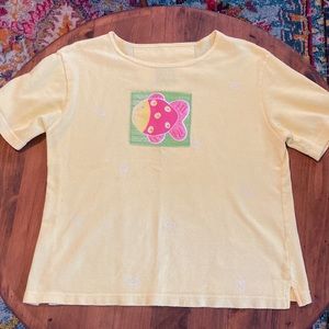 Go Nutz! Waffle fish top. Size L